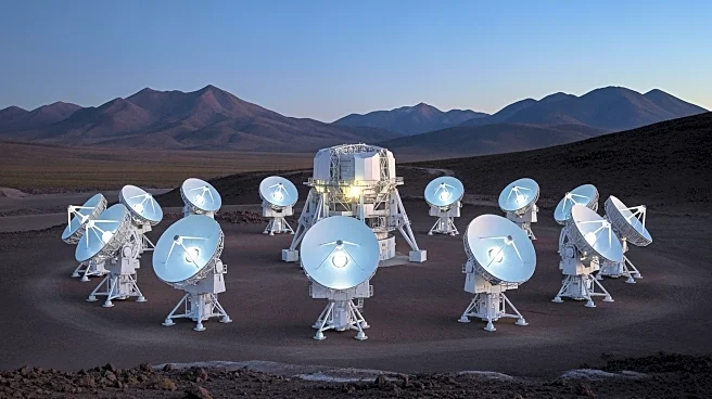 ALMA Telescope Array Probes Universe from Chile's Atacama Desert
