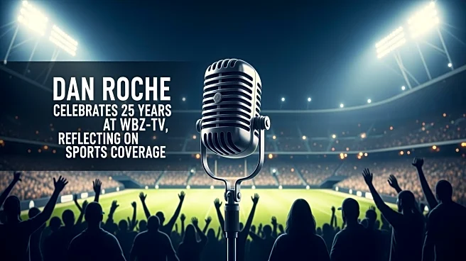 Dan Roche Celebrates 25 Years at WBZ-TV, Reflecting on Sports Coverage