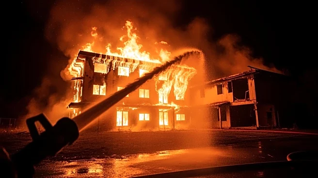 Firefighters Battle Blaze at Derelict Sandown Hotel on Isle of Wight