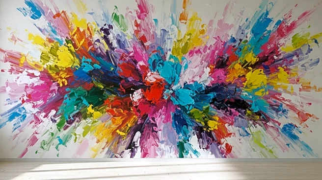 Flora Yukhnovich Creates Contemporary Mural at the Frick Collection