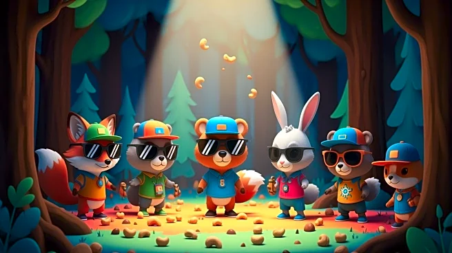KP Nuts Launches Rapping Woodland Crew to Promote New Cashew Range