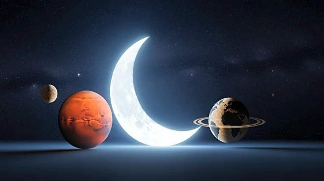 Astronomy Magazine Highlights Moon's Close Approach to Mars and Mercury