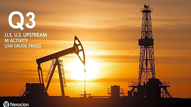 U.S. Upstream M Activity Declines in Q3 Due to Low Crude Prices