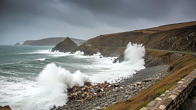 Storm Benjamin Causes Road Flooding and Debris in Channel Islands
