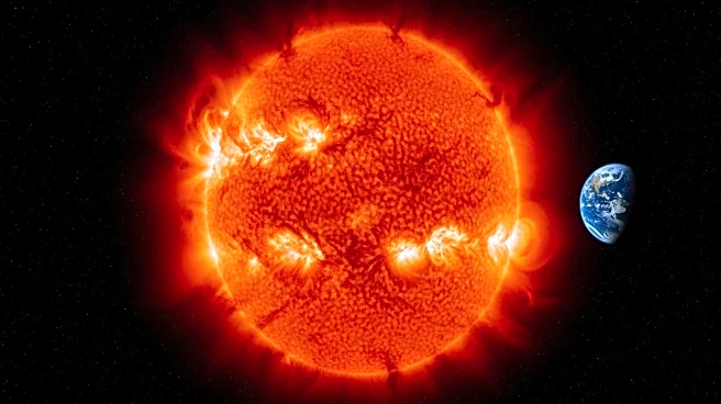 NOAA's GOES-19 Captures Earth 'Photobombing' the Sun in Satellite Image