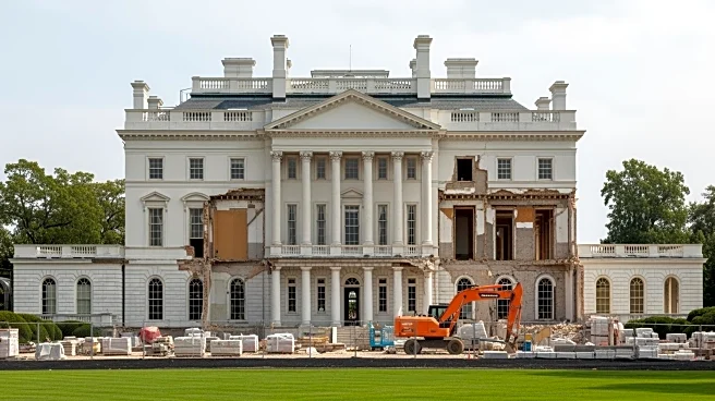 White House East Wing Demolished for New Ballroom Construction