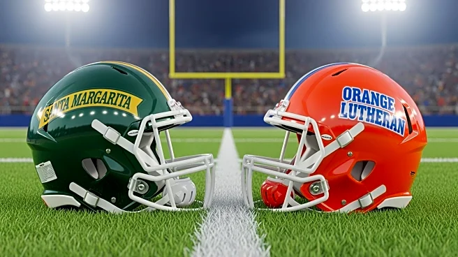 Santa Margarita and Orange Lutheran Face Off in Crucial Trinity League Football Match