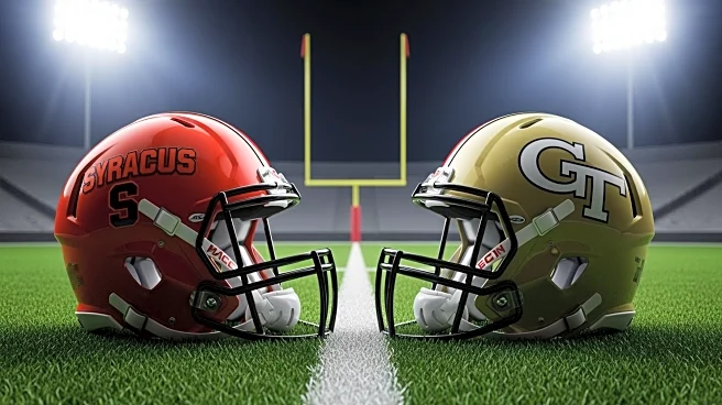 Syracuse and Georgia Tech Prepare for Key ACC Football Matchup