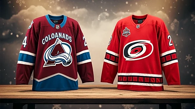 Colorado Avalanche and Carolina Hurricanes Celebrate Heritage Night