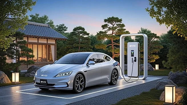 BYD Expands Electric Vehicle Presence in Japan with New Models and Partnerships