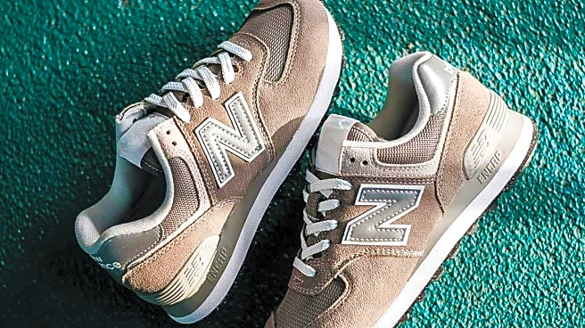 New Balance 574 Sneakers Offer Comfort and Style for Long Walks