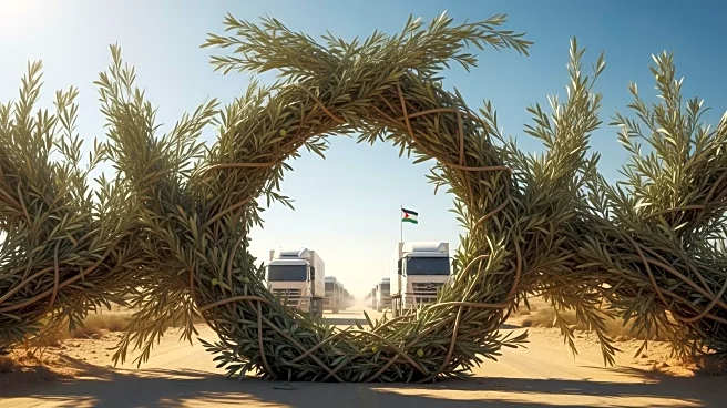 Israeli Demonstrators Block Aid Trucks to Gaza Strip