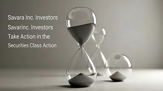 Rosen Law Firm Urges Savara Inc. Investors to Act Before November 7 Deadline in Securities Class Action