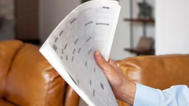 New York Times Crossword Puzzle Challenges with Tricky Clues and Minimal Black Blocks