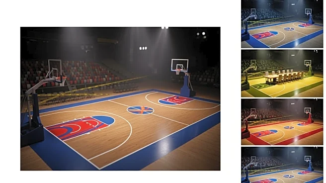 NBA Reveals Custom Courts for 2025 Emirates NBA Cup, Highlighting Team Colors