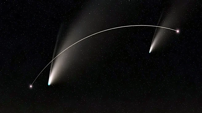 Astronomers Observe Comets Lemmon and SWAN in Northern Hemisphere Skies