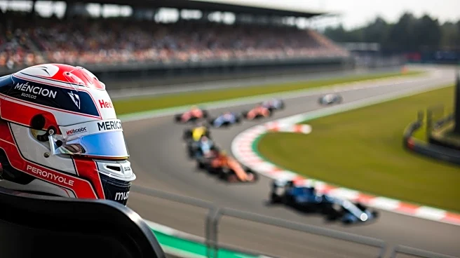 George Russell Watches Mexico City GP Practice Disguised in Grandstand