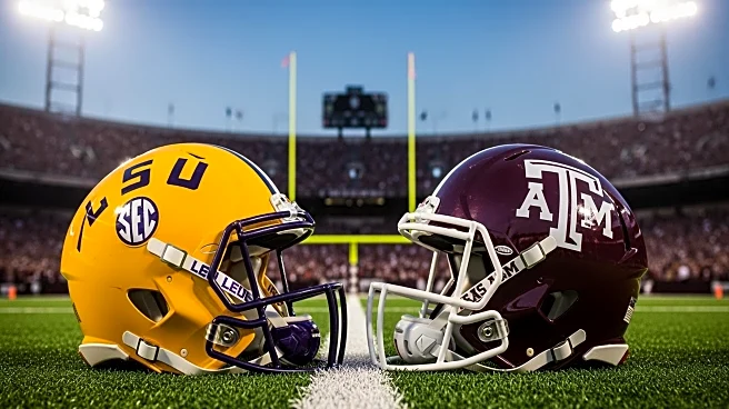 LSU and Texas A Prepare for High-Stakes SEC Football Showdown
