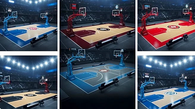 NBA Unveils Custom Courts for 2025 Emirates NBA Cup Tournament