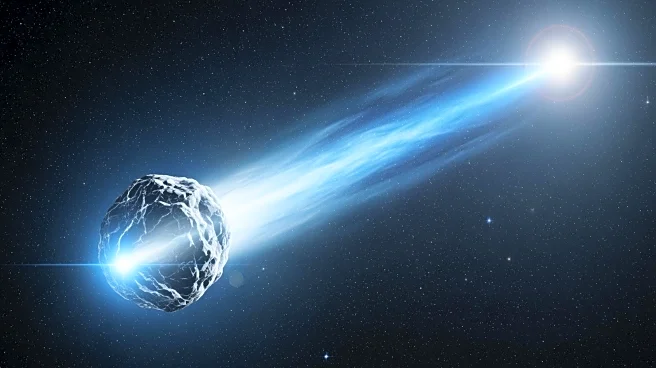 Interstellar Comet 3I/ATLAS Observed Emitting Jet Towards the Sun