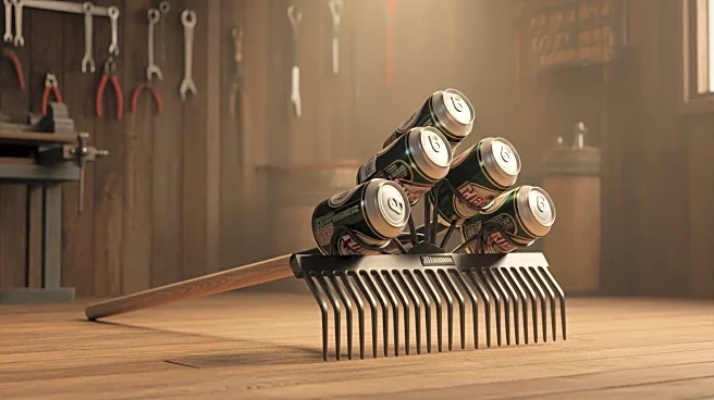 Garage Beer Introduces Beer-Holding Rake, Blending Humor with Practicality