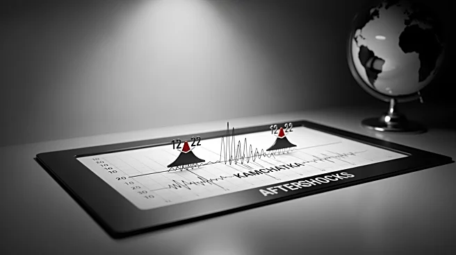 USGS Monitors Aftershocks Following Two Earthquakes in Russia's Kamchatka Peninsula