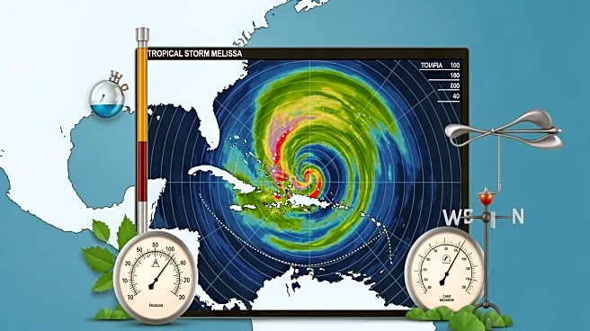 Meteorologist Tracks Tropical Storm Melissa's Potential Impact on Caribbean