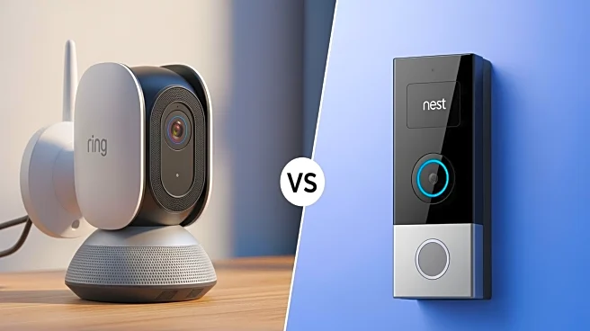 Ring and Nest Compete in Smart Home Security Market with AI Enhancements
