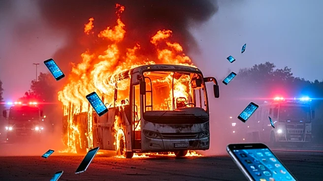 India Bus Fire Intensified by Smartphones, Raises Safety Concerns