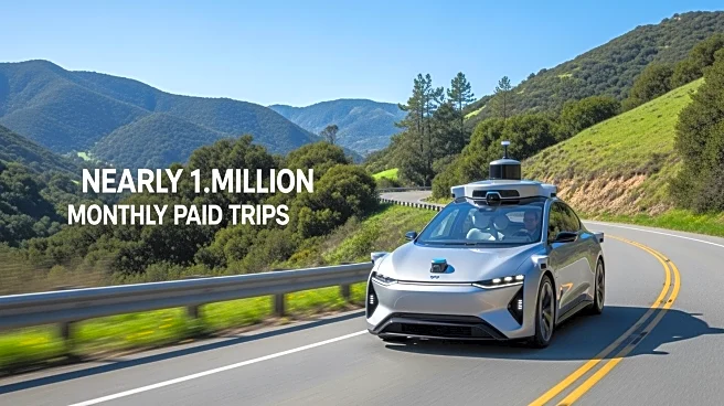 Waymo Achieves Nearly 1 Million Monthly Paid Trips in California