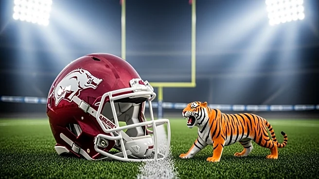Arkansas Razorbacks Seek to End Losing Streak Against Auburn Tigers in SEC Showdown