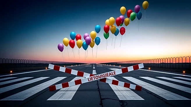 Lithuania Closes Airports and Borders Due to Smuggling Balloons from Belarus