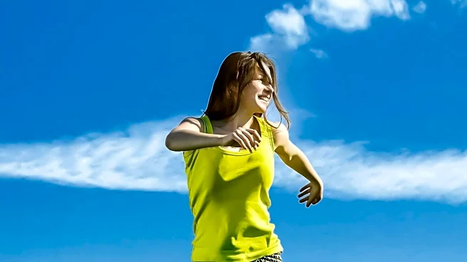 Woman's Simple Morning Habit of Jumping Boosts Happiness and Health