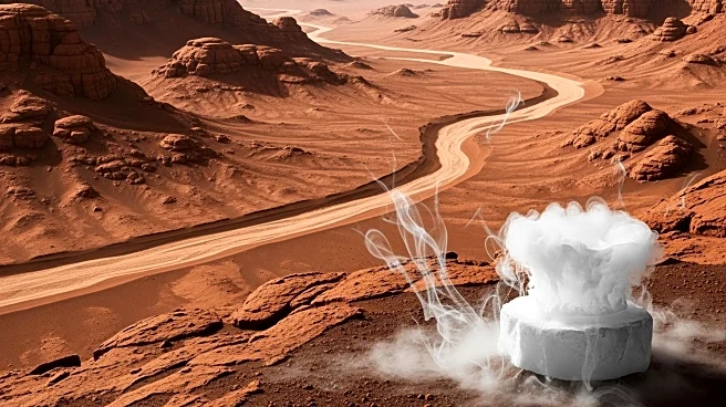 Scientists Uncover Dry Ice Sublimation as Key to Mars's Mysterious Gullies