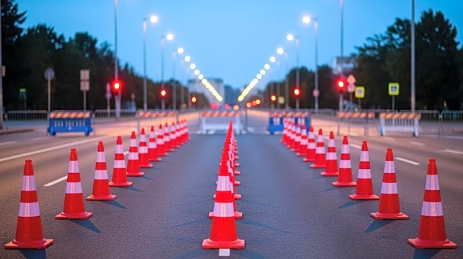 Police Block Roads in Southampton Amid Rival Protests Over Immigration