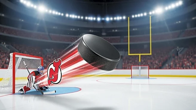 Arseny Gritsyuk Scores Early Goal for New Jersey Devils Against Colorado Avalanche
