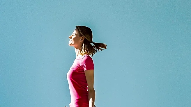 Woman's Simple Jumping Routine Boosts Mood and Health