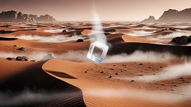 Scientists Discover Dry Ice Sublimation as Cause of Mars Dune Gullies