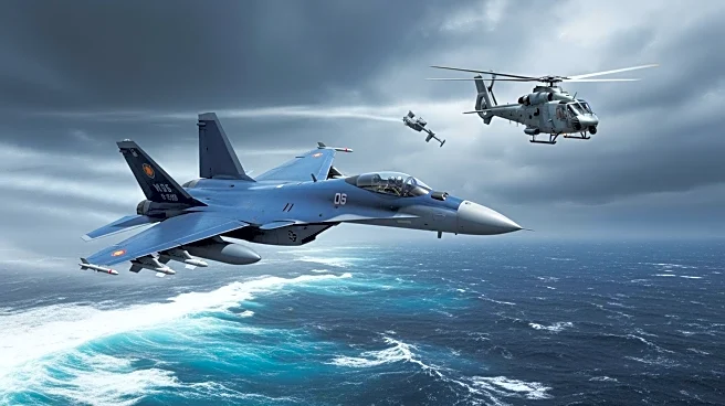 U.S. Navy Investigates Helicopter and Fighter Jet Incidents in South China Sea