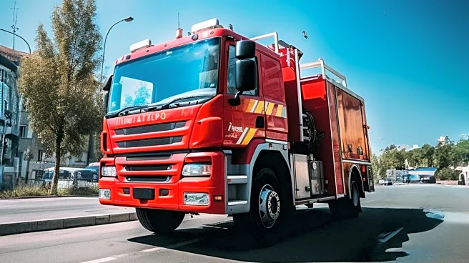 Emergency Services Respond to A36 Closure After Car Fire Following Collision