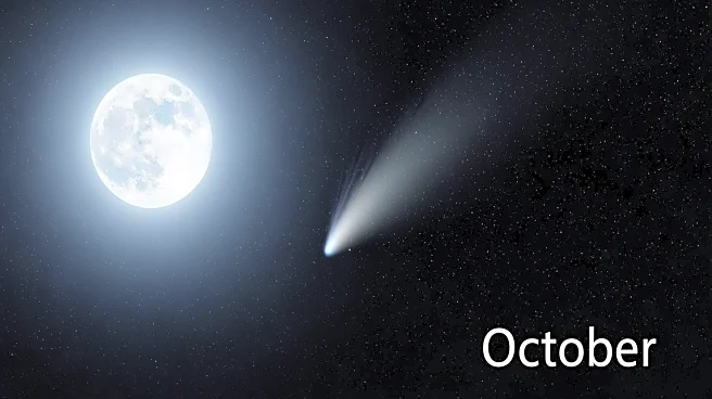 NASA Highlights Halloween Full Moon and Comet Lemmon's Impact on October Skies