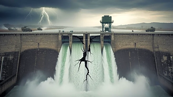 Ukrainian Strike on Belgorod Dam Disrupts Russian Troop Logistics