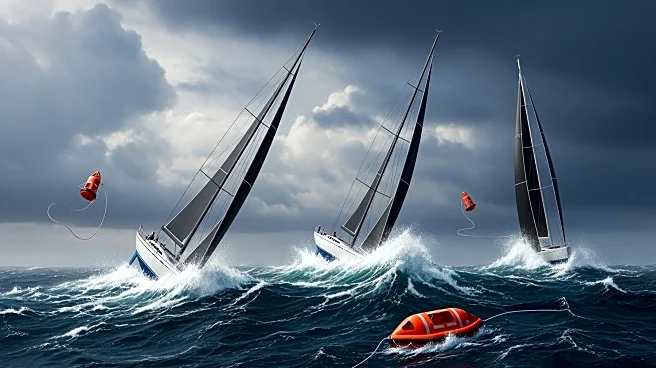 Three Racing Trimarans Capsize During Transatlantic Race, Crews Rescued