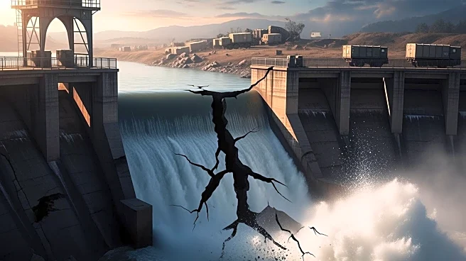 Ukraine's Dam Strike Near Belgorod Disrupts Russian Military Logistics