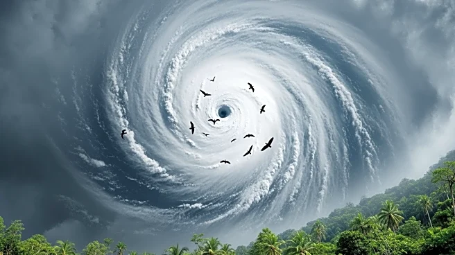 National Hurricane Center Reports Birds Trapped in Hurricane Melissa's Eye, Impacting Jamaica's Ecosystem