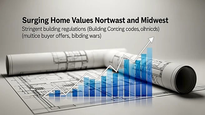 Home Values Surge in Northeast and Midwest Due to Building Regulations and Buyer Competition