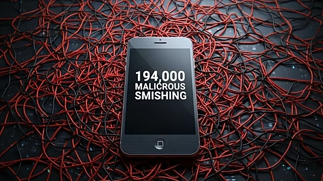 Massive Smishing Campaign Targets U.S. Users with 194,000 Malicious Domains