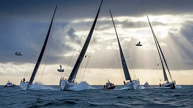 Three Racing Trimarans Capsize During Transatlantic Race, Crews Rescued Safely