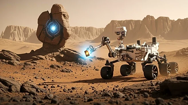 NASA's Perseverance Rover Detects Organic Molecules in Mars' Bright Angel Region