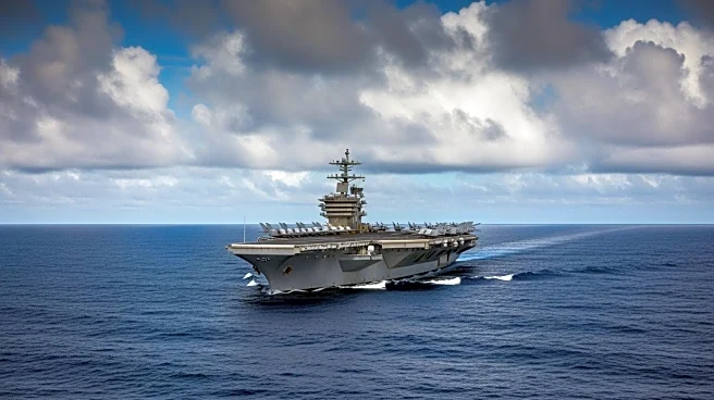 U.S. Aircraft Carrier Deployment to South America Leaves Mideast and Europe Without Coverage